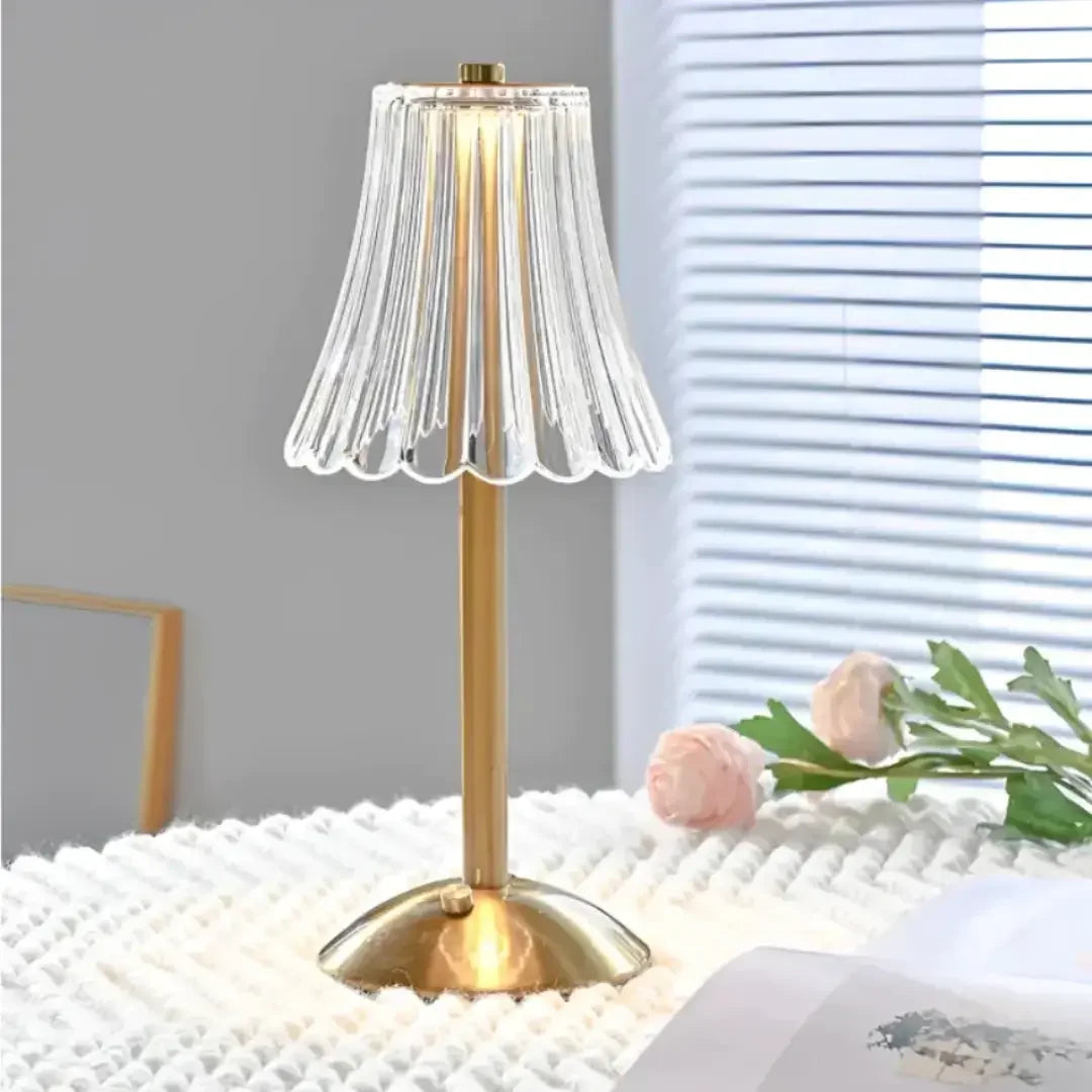 Luminária Abajur de Mesa LED 3 Cores