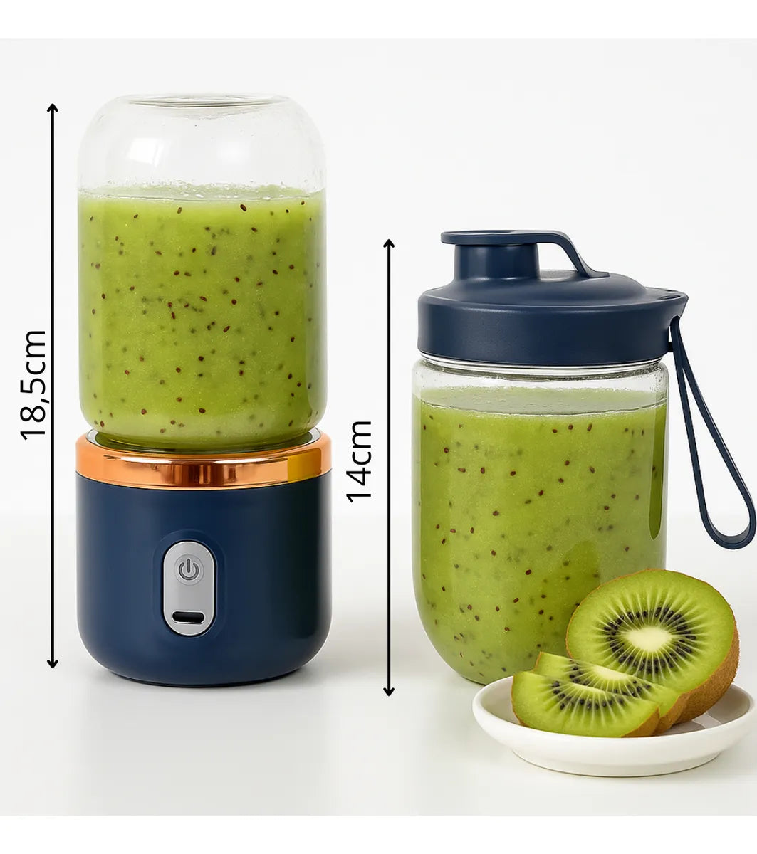 Mini Liquidificador Portátil com Copo Extra