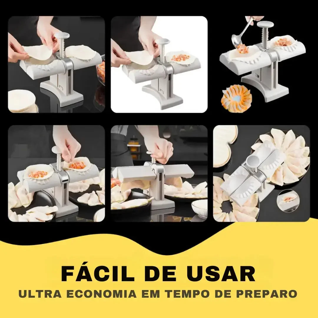 Máquina de Fazer Pastel Duplo