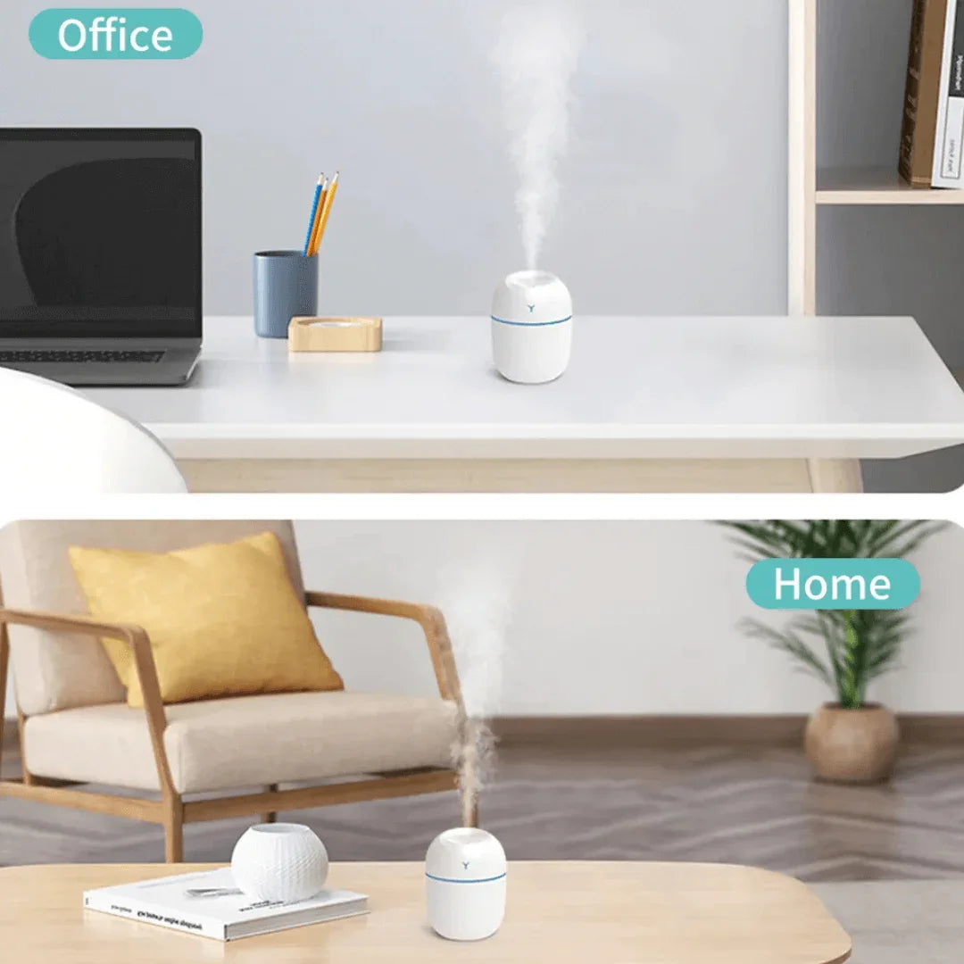 Mini Umidificador de Ar Portátil