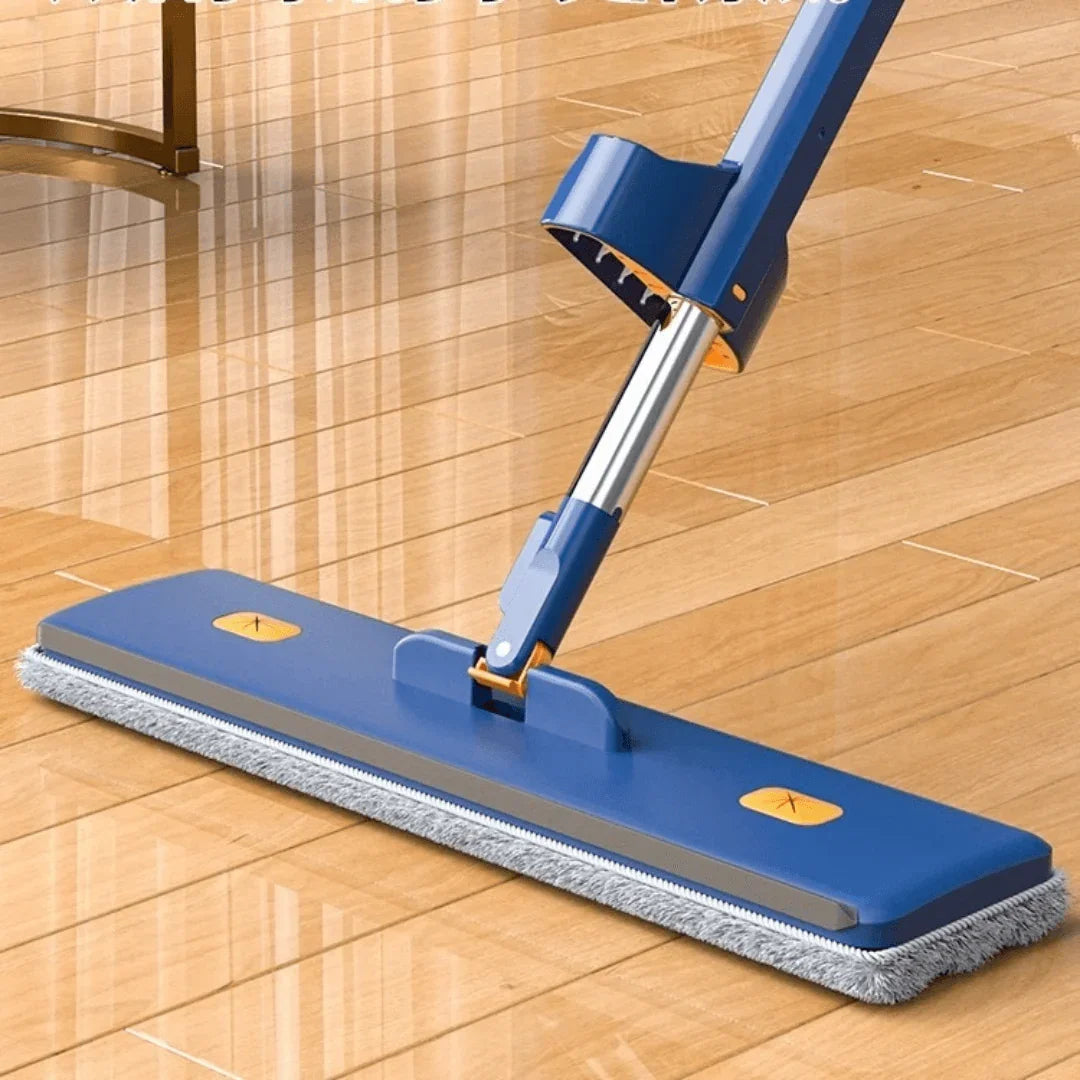 Mop de Limpeza Flat Slim 360º + Balde Retrátil