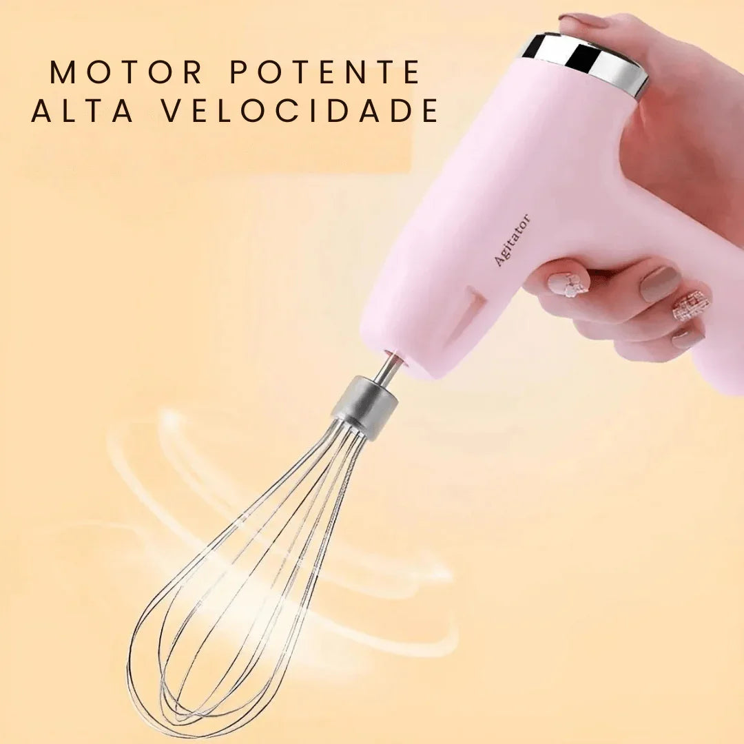 Mini Batedeira e Processador 3 em 1 Portátil
