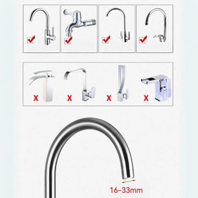 Mini Purificador de Água com Filtro para Torneira