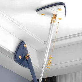 Mop de Limpeza Triangular 360° + Refil Grátis