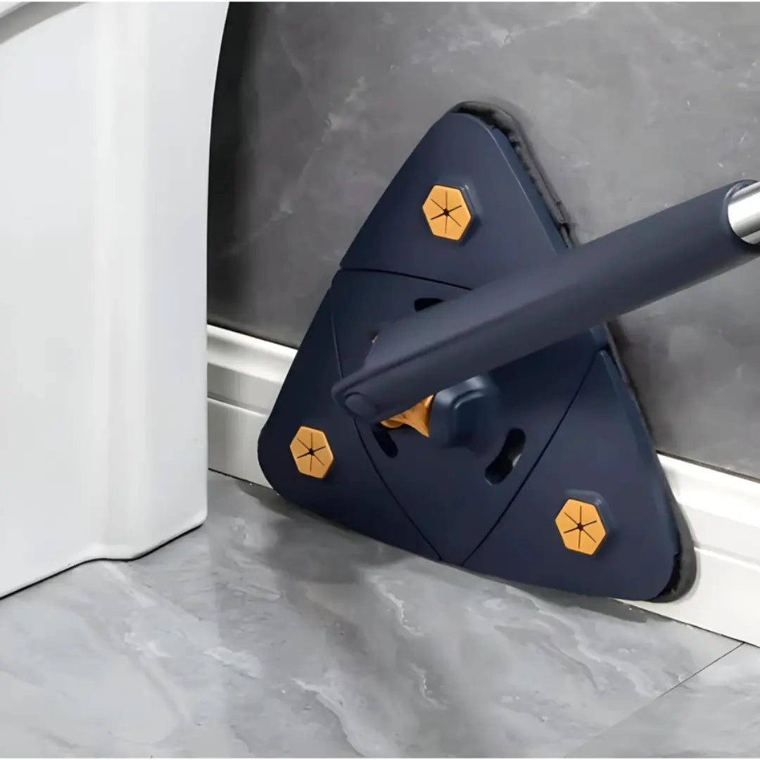 Mop de Limpeza Triangular 360° + Refil Grátis