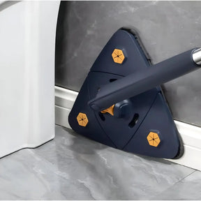 Mop de Limpeza Triangular 360° + Refil Grátis