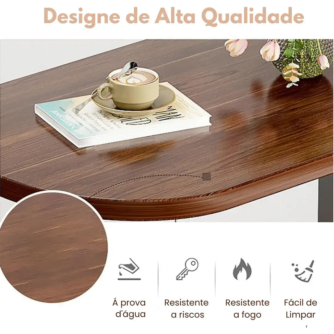 Mesa Lateral de Apoio Moderna