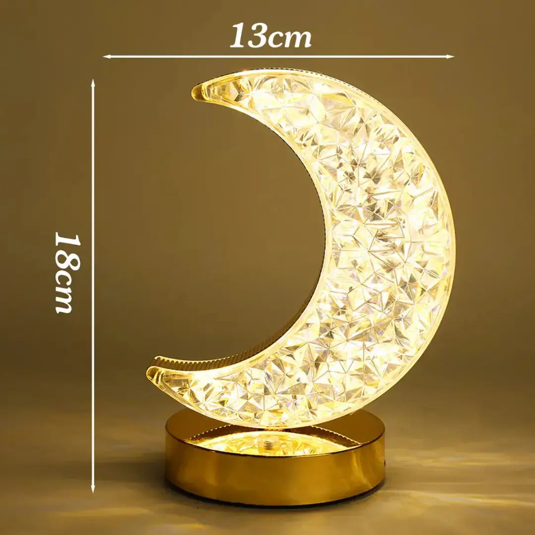 Luminária Lua Led Touch Recarregável