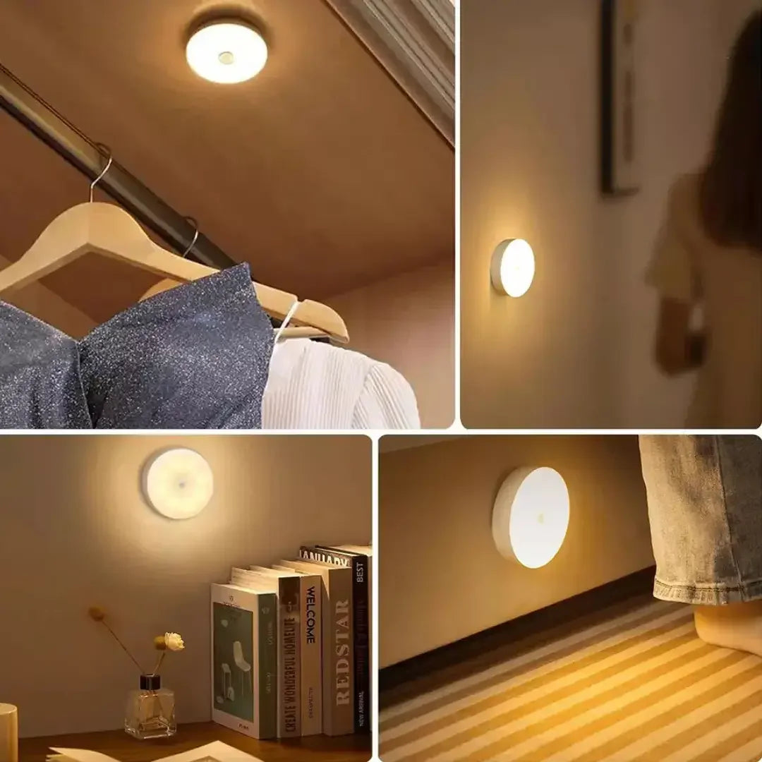 Luminária LED com Sensor de Movimento