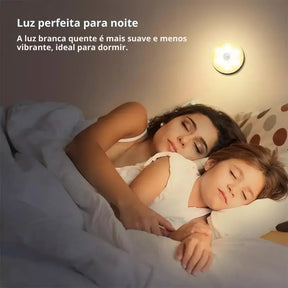 Luminária LED com Sensor de Movimento