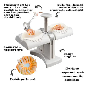 Máquina de Fazer Pastel Duplo