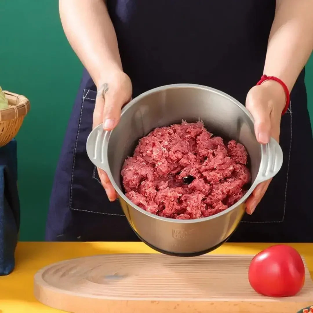 Moedor e Triturador Multifuncional em Aço Inox PowerChef 300