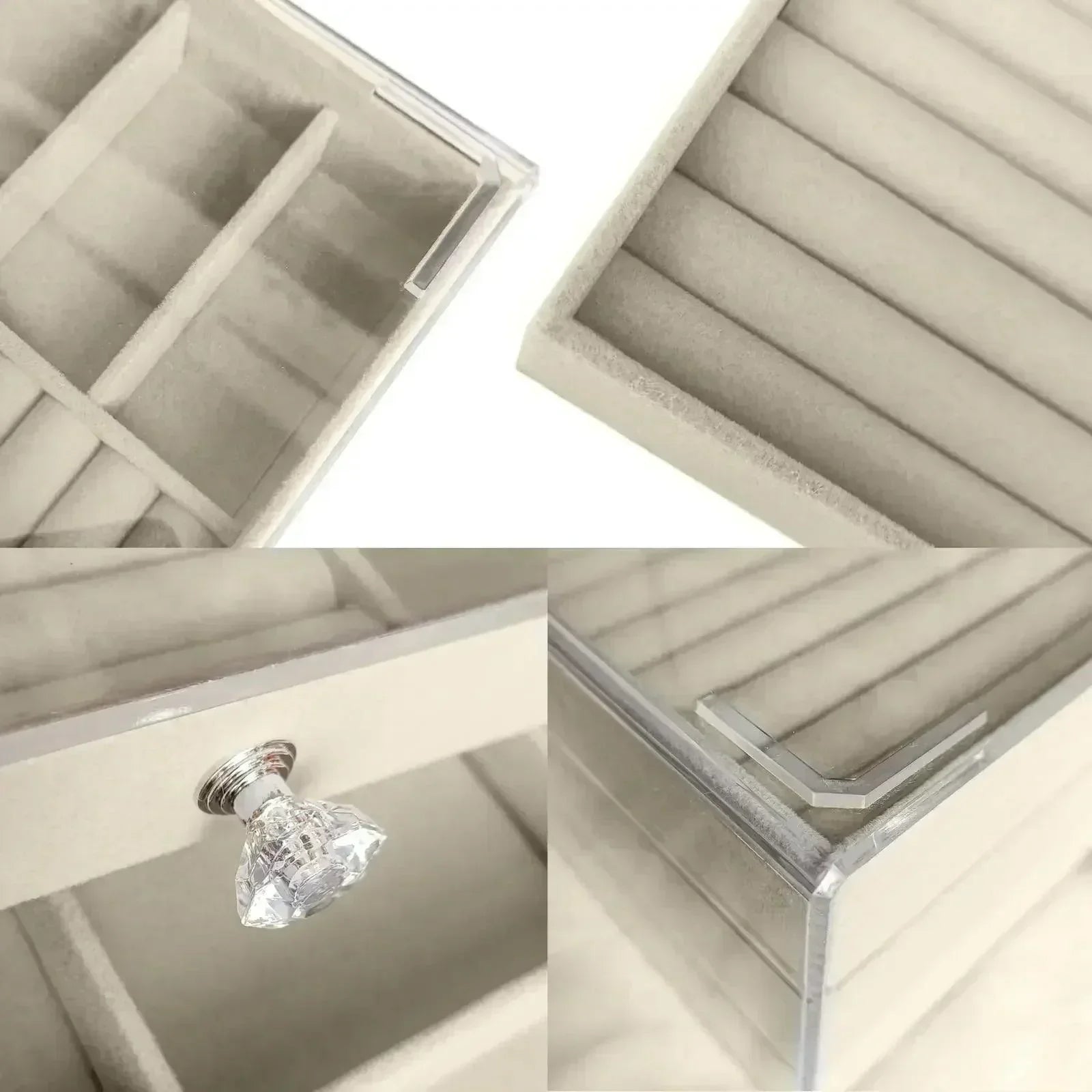 Organizador de Jóias Acrílico 3 Camadas