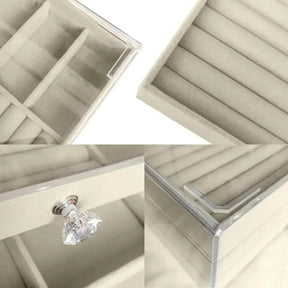 Organizador de Jóias Acrílico 3 Camadas