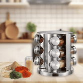 Porta Temperos e Condimentos Giratório 12 Peças
