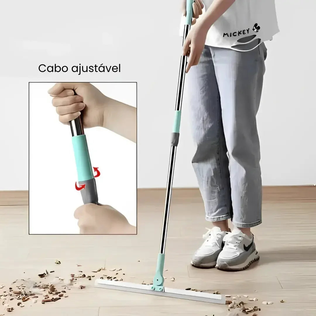 Rodo Mágico Dupla Função - Varre e Elimina Água