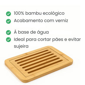 Tábua Migalheira em Bambu 2 em 1