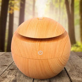 Umidificador Ultrassônico Madeira USB